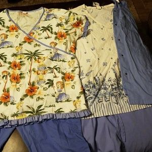 Scrubs..variety brand outfits, Dickies KOI Barco